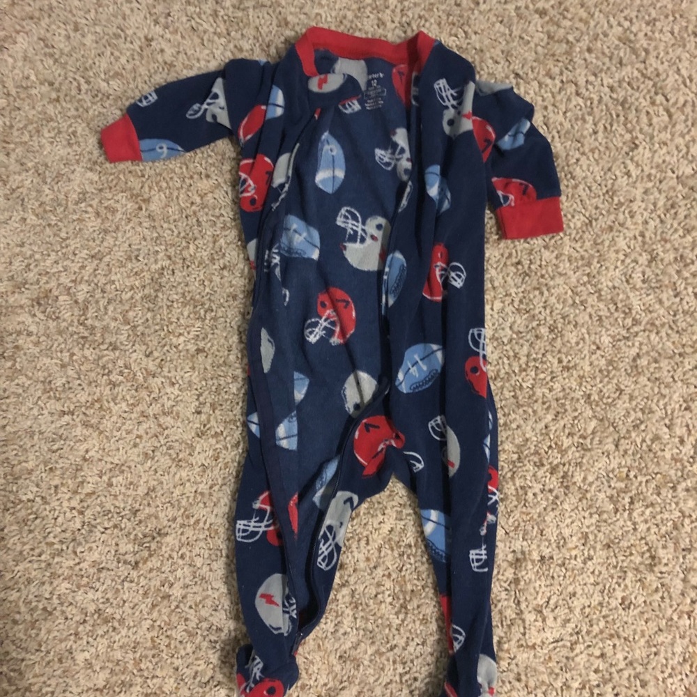 Carters footie infant boy pjs